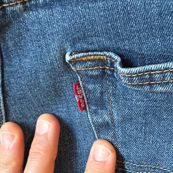 Men's Levi’s 501 Blue‎ Jeans - Picture 3 of 9